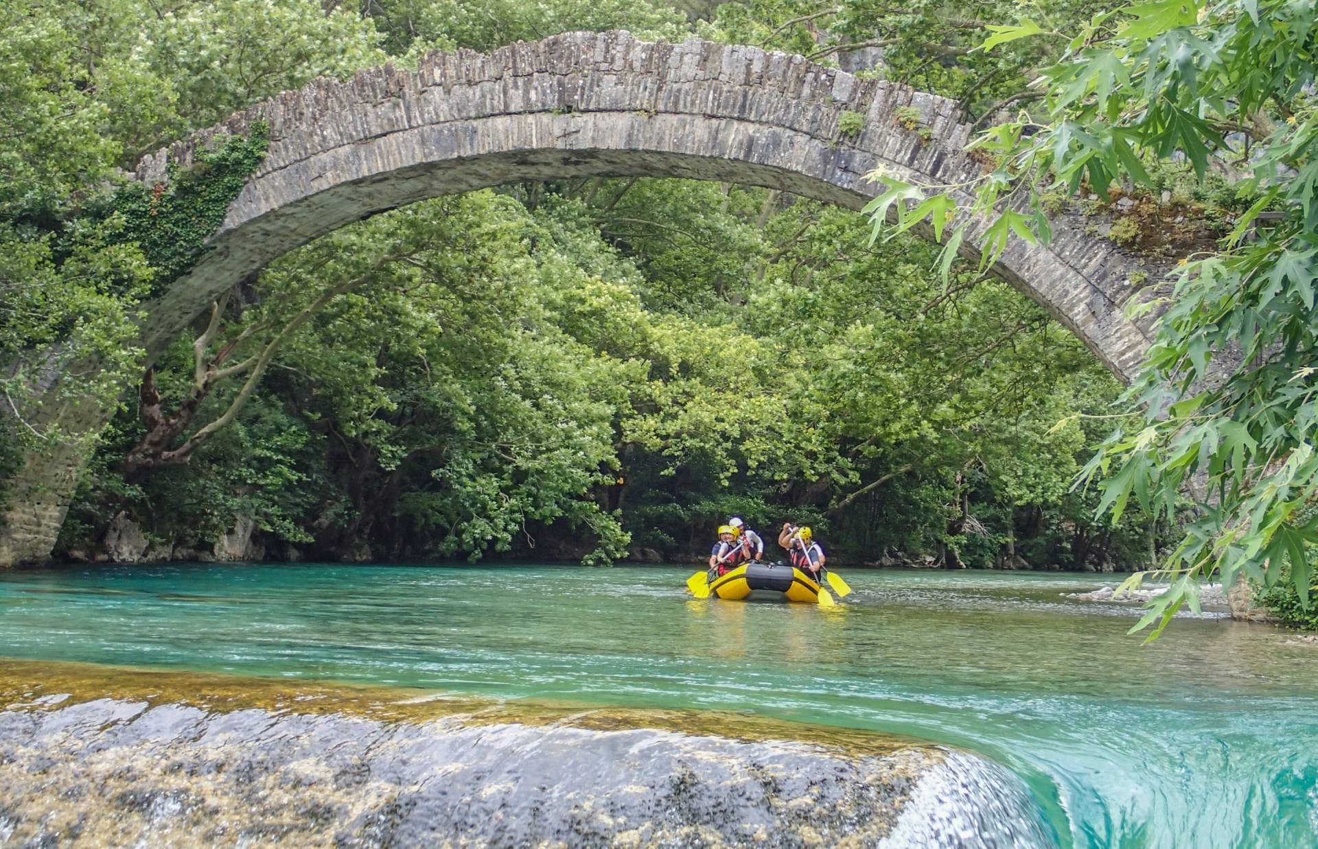 Canoying  Experience in Voidomatis