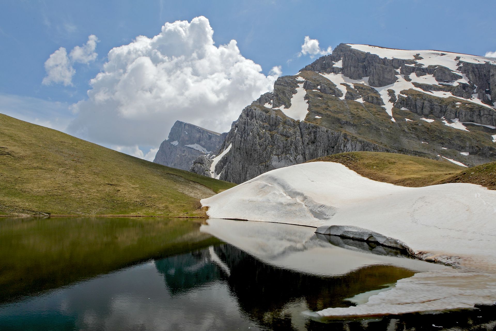 Hiking in drakolimni