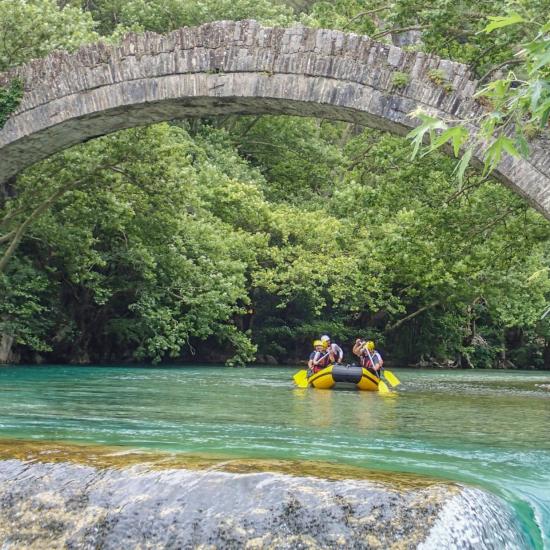 Canoying  Experience in Voidomatis